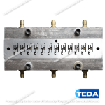 The nylon thermal break strip extrusion molds produced by our company are high-quality molds specifically designed for the efficient and precise production of nylon thermal break strips.